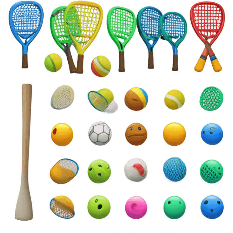 Palas de padel  emoji