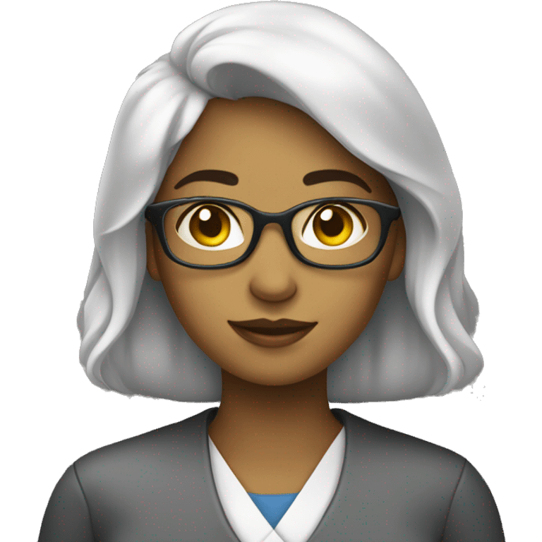 Cientista Social mulher  emoji