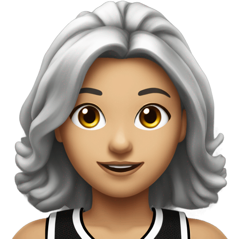 Hot Vegas Raiders Girl in uniform emoji