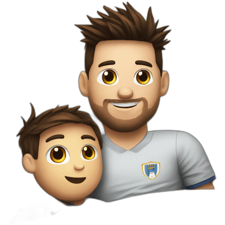 Messi im bett mit ronaldo emoji