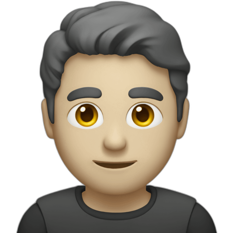 Shadowy supercoder emoji