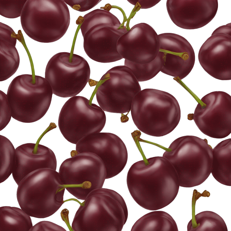 Black cherry emoji