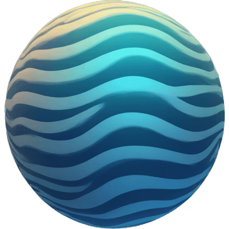 sphere emitting waves  emoji