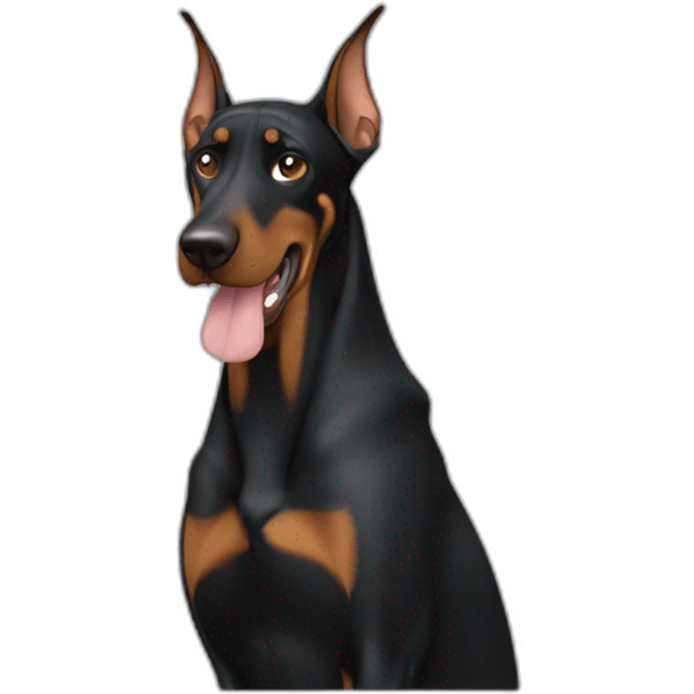 DOBERMAN FACEPALM with hand emoji