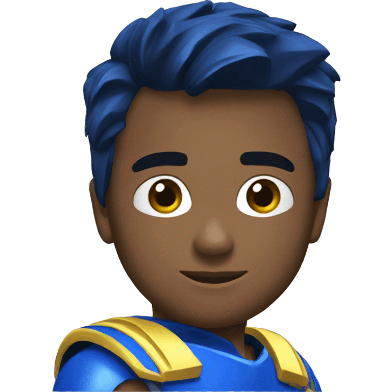 Blue power ranger 1 generation emoji