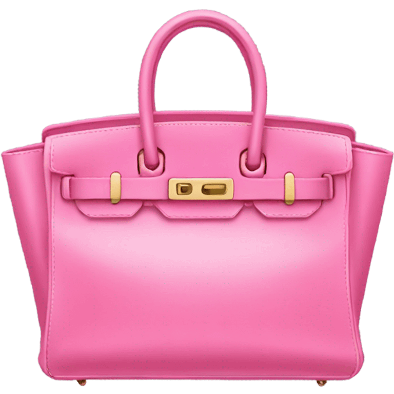 Pink birkin bag emoji