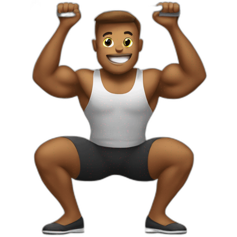 weight lifting emoji