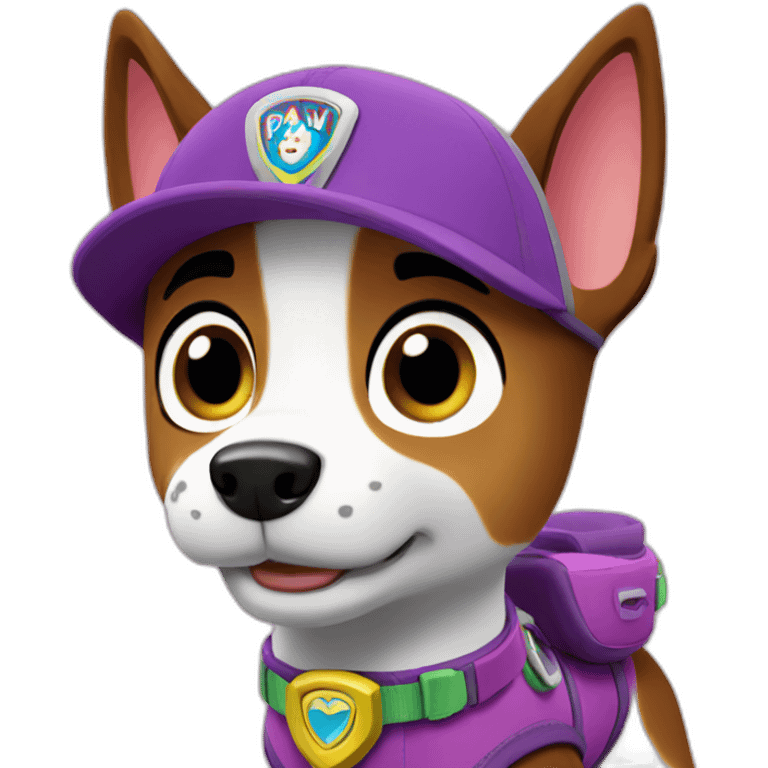 Skye from paw patrol emoji