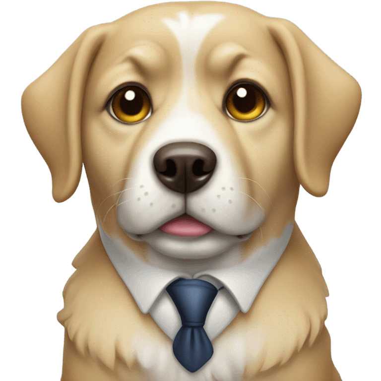 lawyer dog emoji