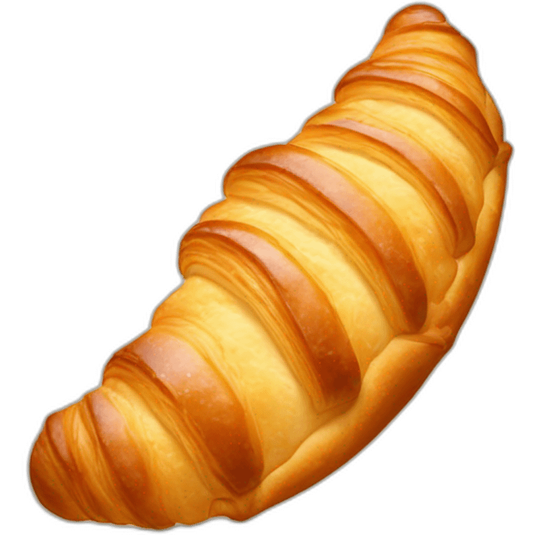 Delicious-curved-croissant emoji