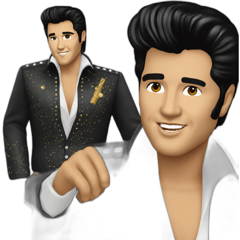 Elvis Presley emoji