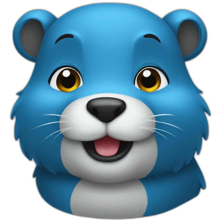 blue gopher emoji