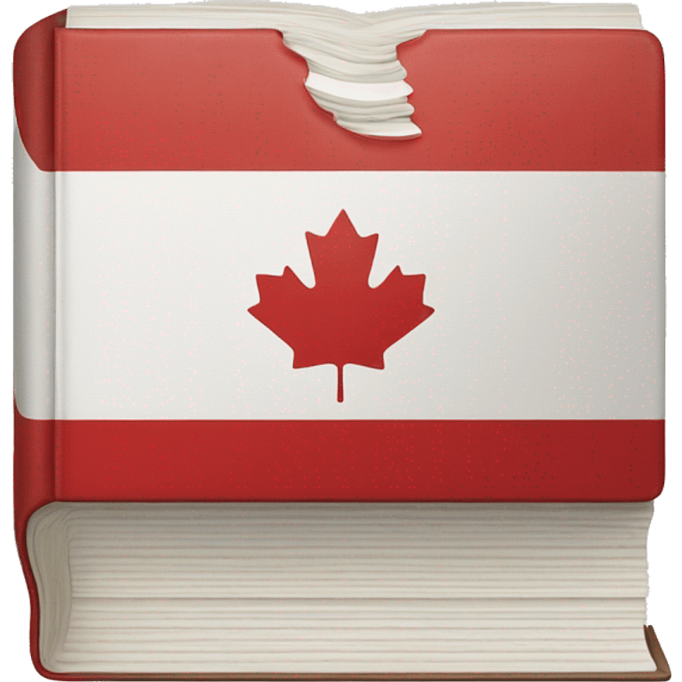 canada flag book emoji