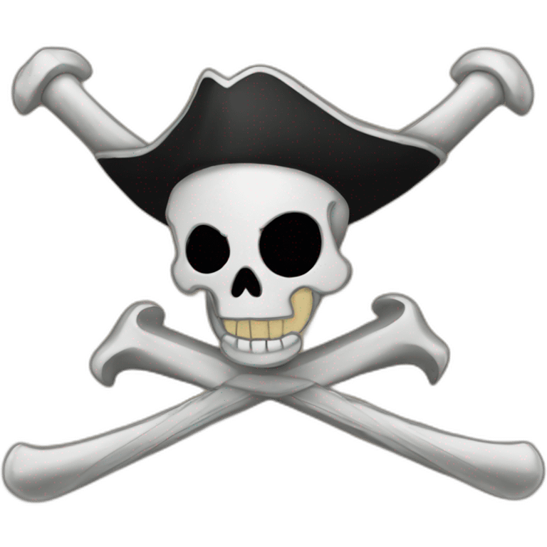 Mugiwara Jolly roger emoji