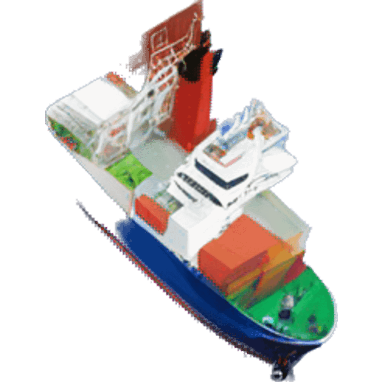 Draw or doodle an original emoji. It can be related to CMA CGM shipping industry emoji