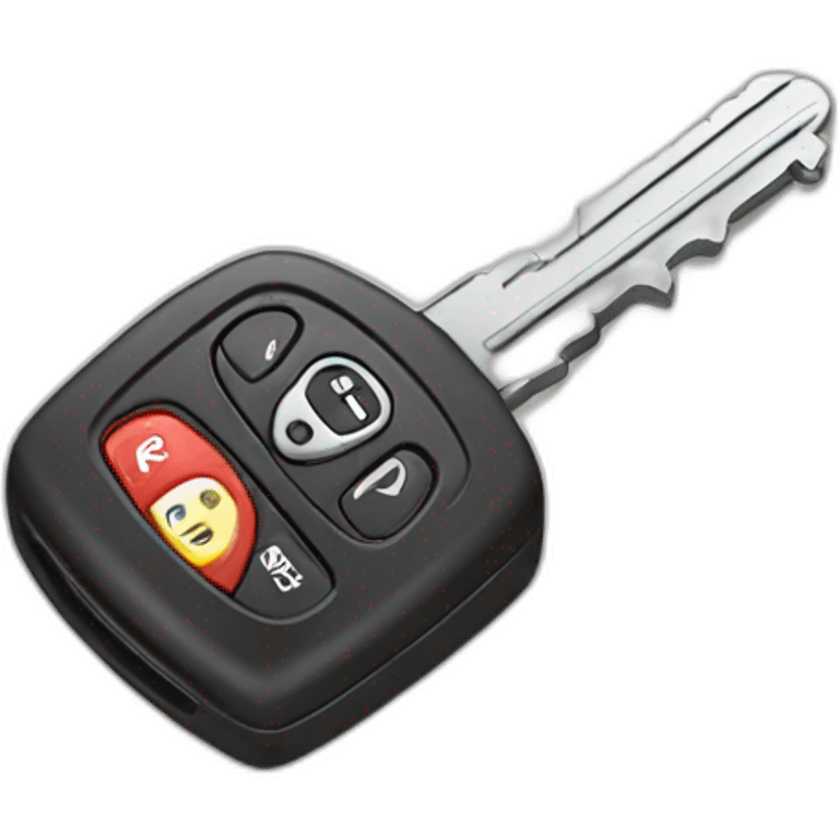 Car key emoji