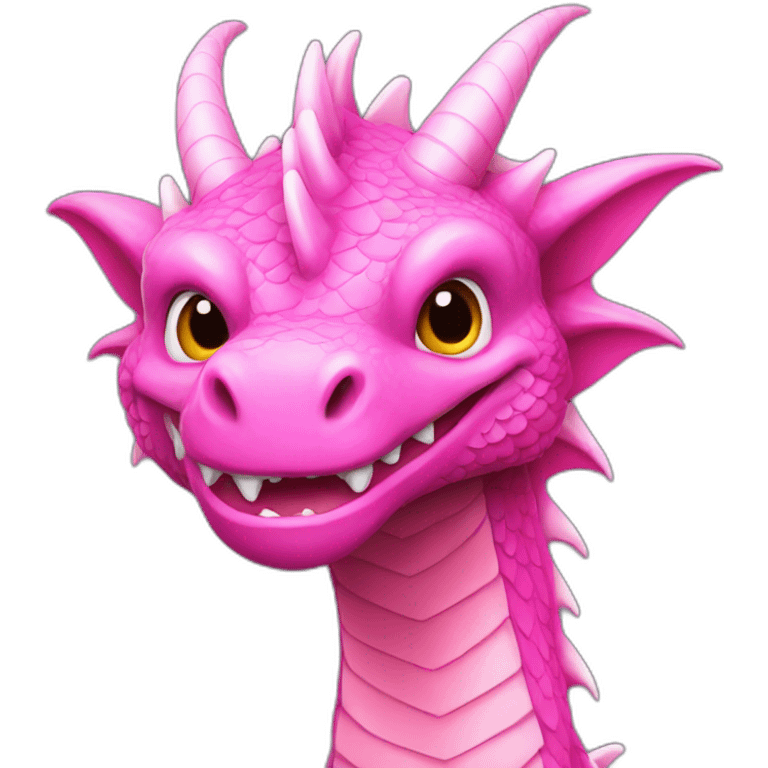 pink dragon emoji