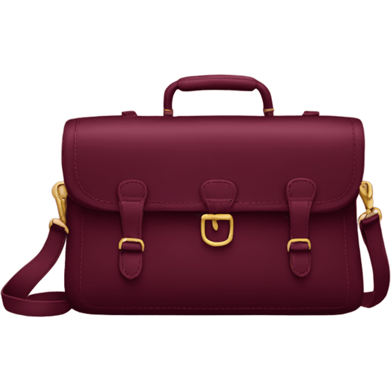 Burgundy bags  emoji