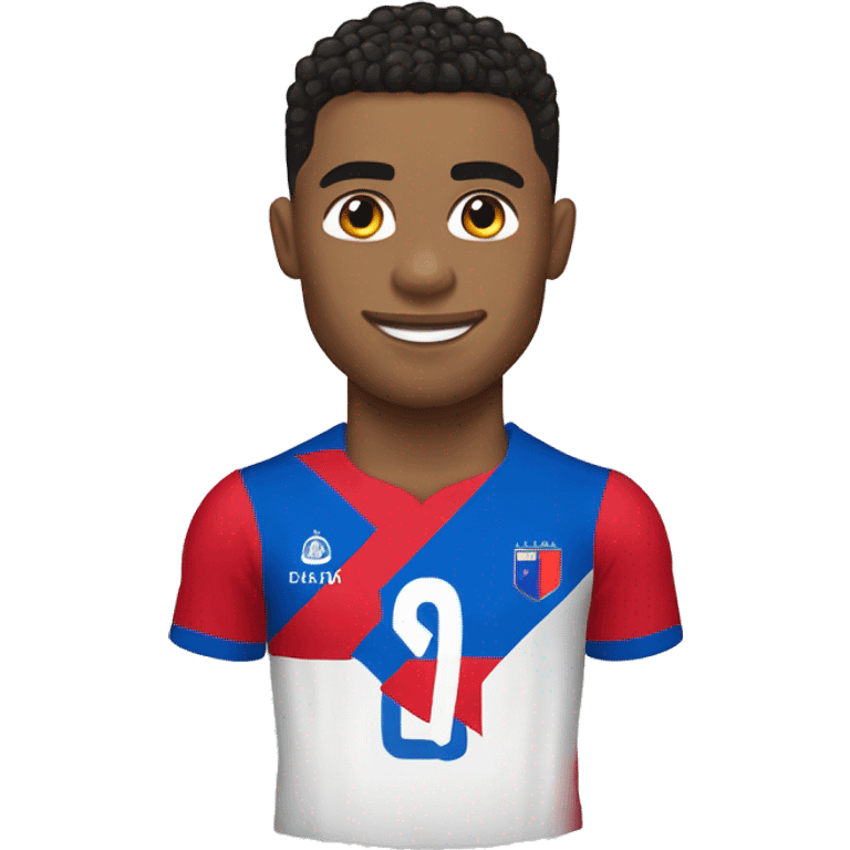 Ronaldo avec le maillot de haiti emoji