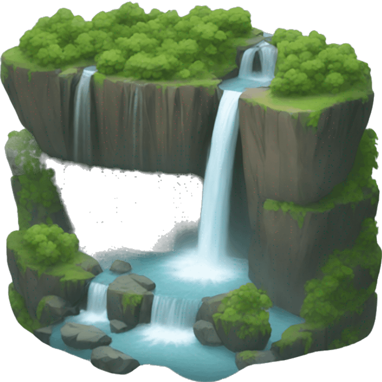 waterfall emoji