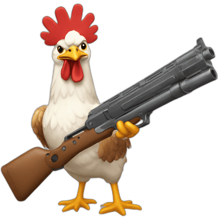 Chickengun emoji