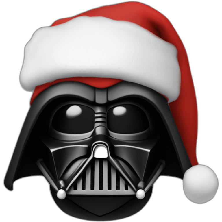 Darte Vader as Santa claus emoji