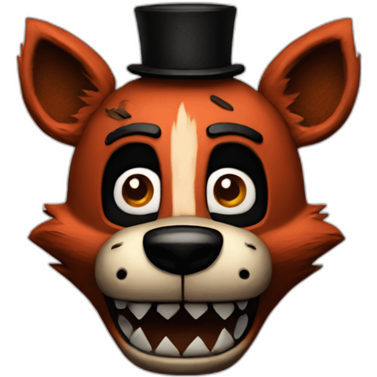 five night at freddy foxy emoji