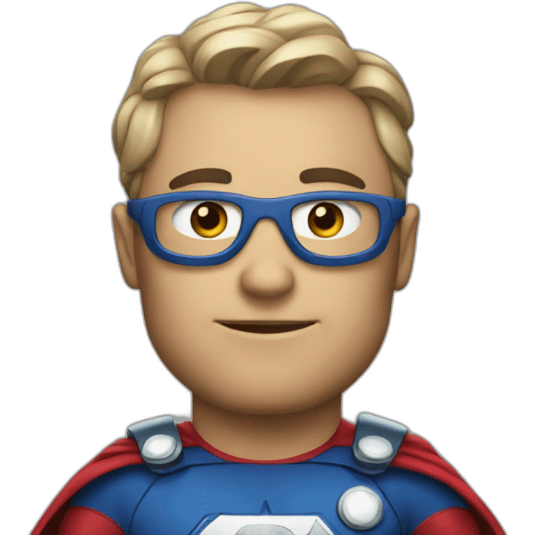 Super heroe emoji