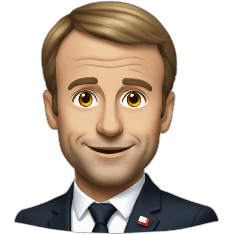 emmanuel macron emoji