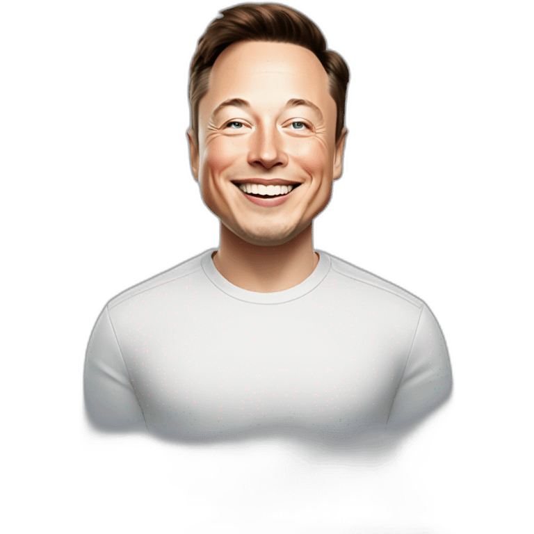 elon musk smiling emoji