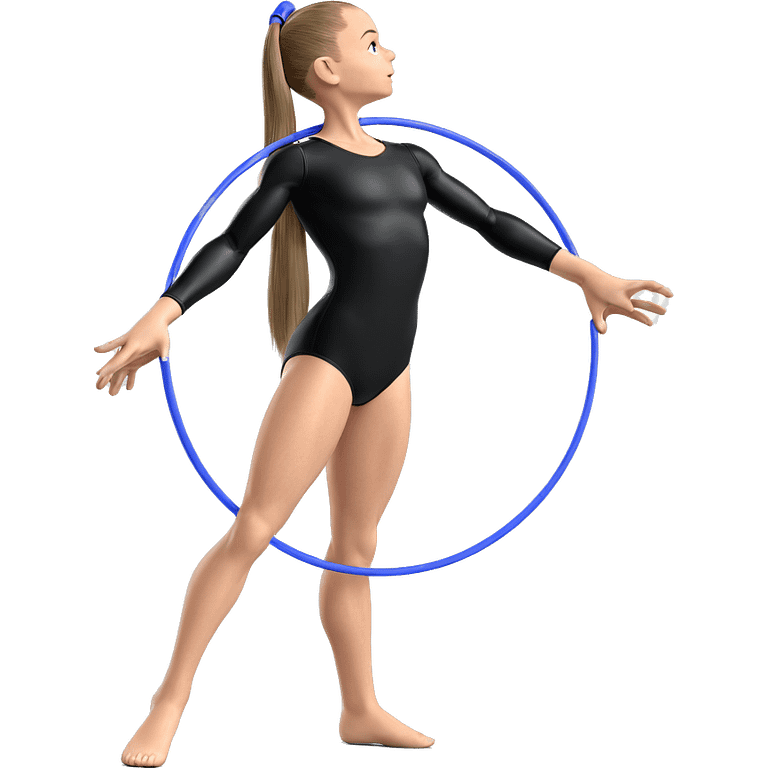 gymnast in athletic leotard emoji