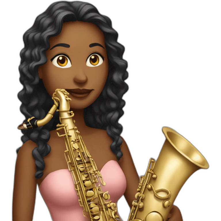 sax queen emoji