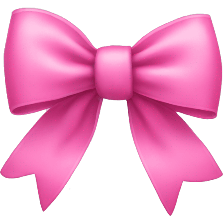 Pink bow emoji