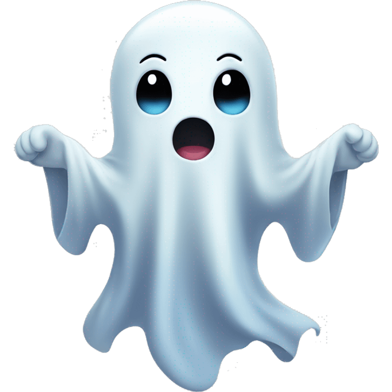 Cute ghost emoji