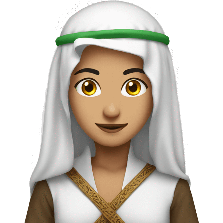 Arab cosplay by western emoji