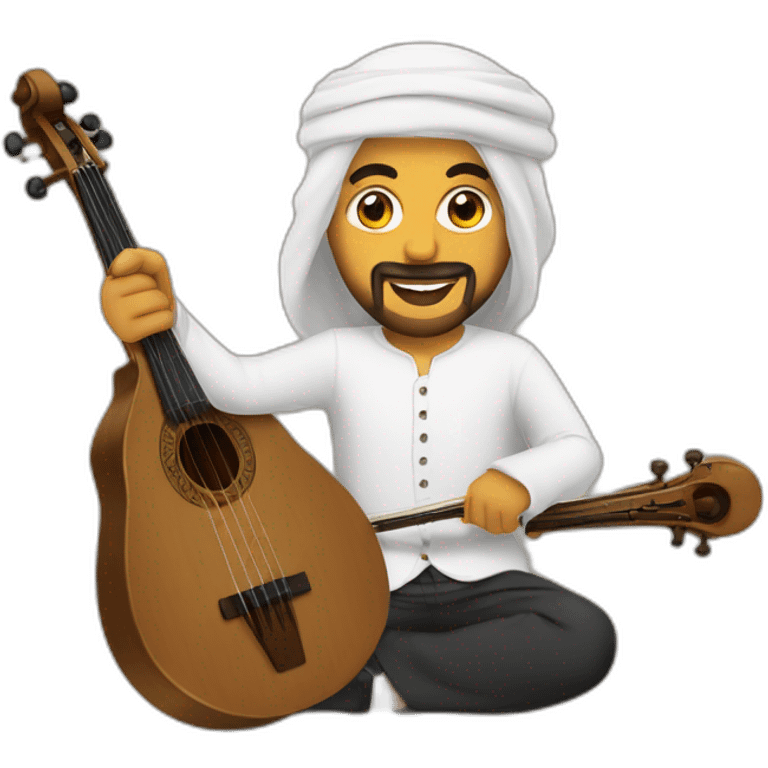 flûtiste musique Arabo andalouse emoji