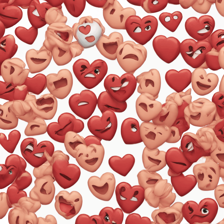 Emoji of heart ❤️ but Jean quality  emoji