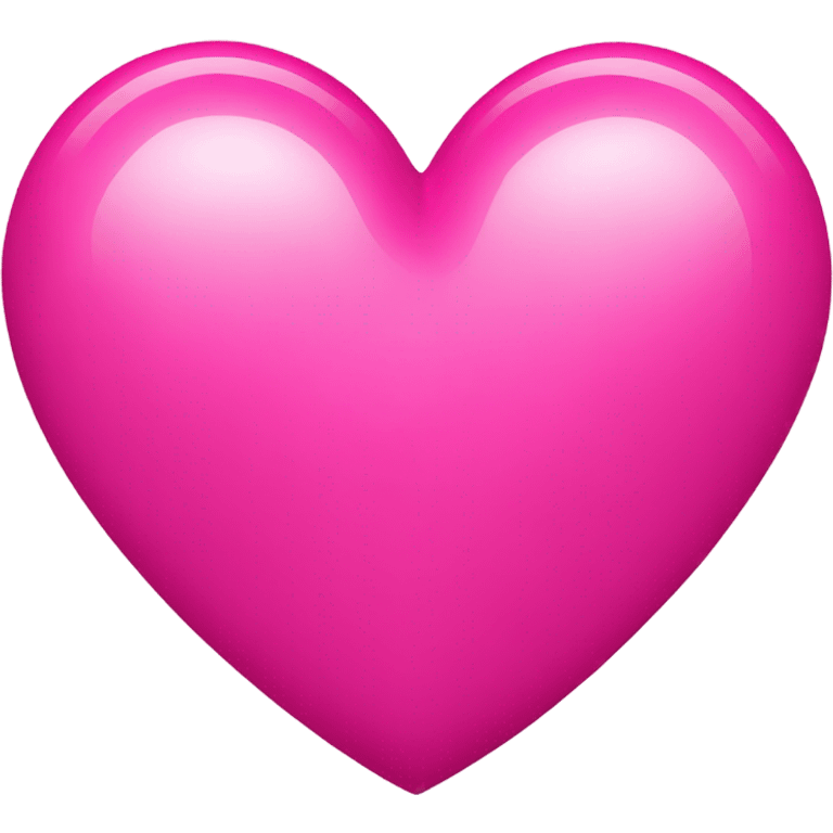 Pink heart  emoji