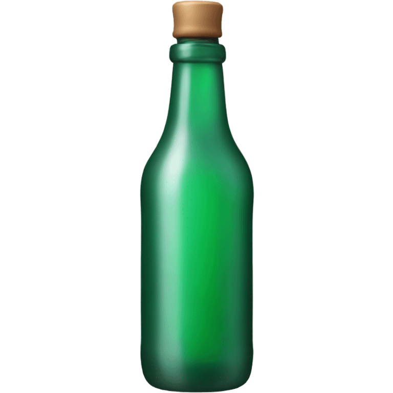 a bottle emoji