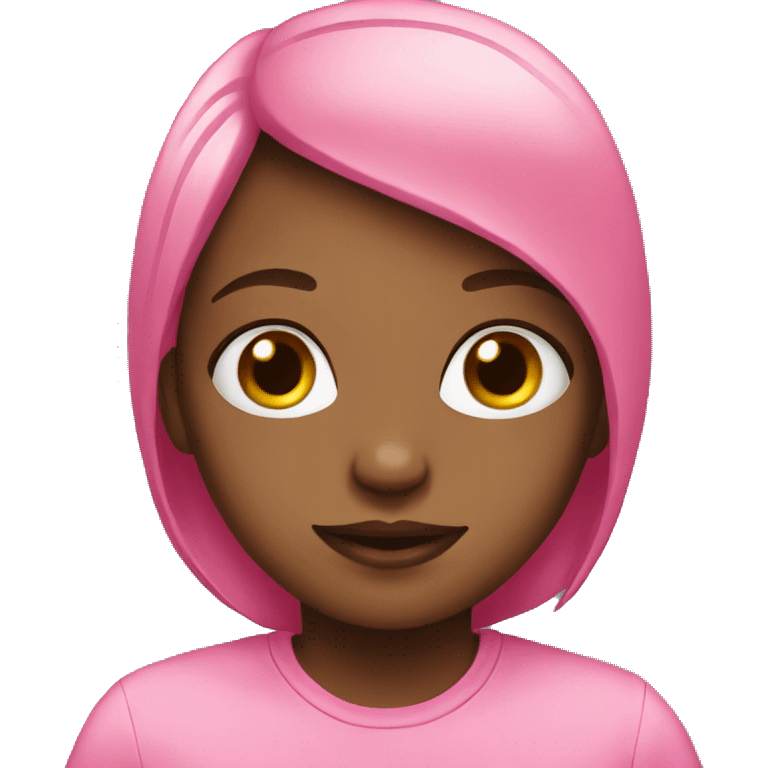 girl pink emoji