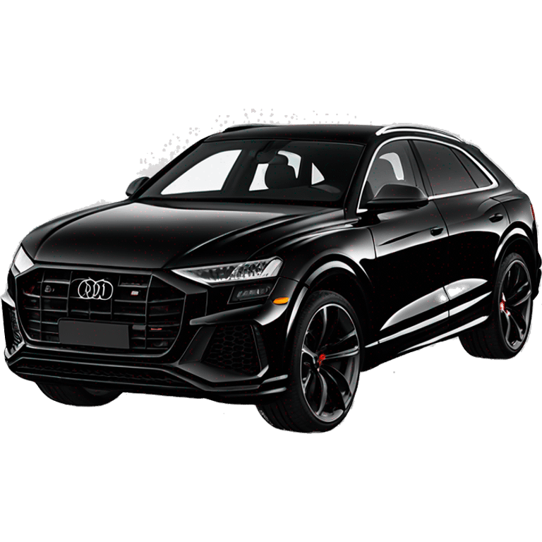 Black audi rsq8 emoji