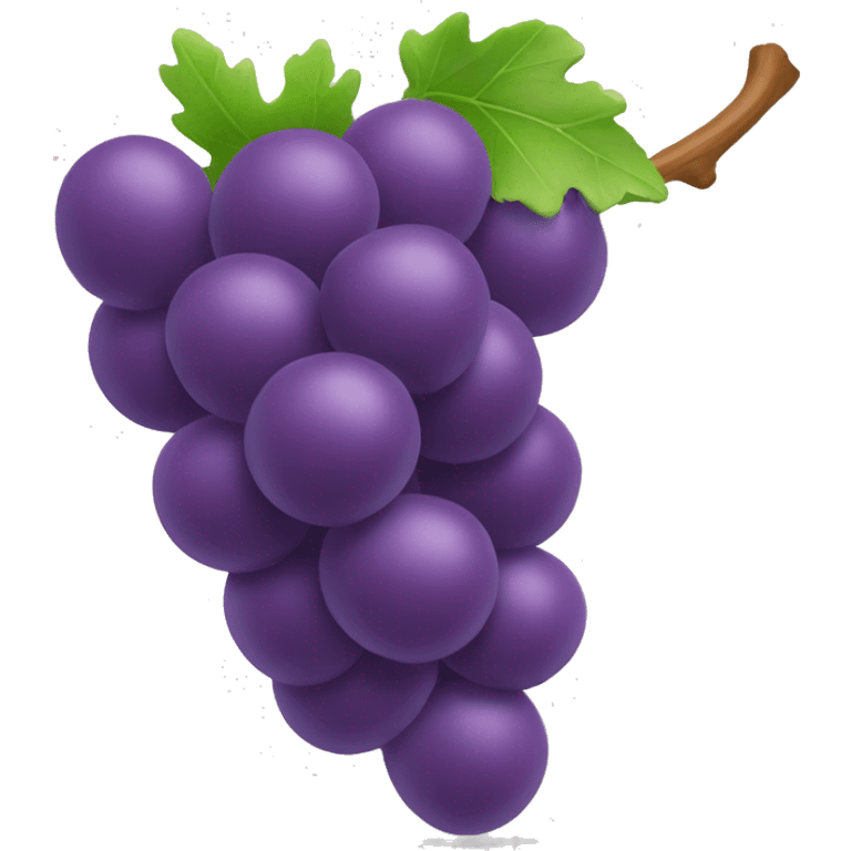 3D Grapes emoji  emoji