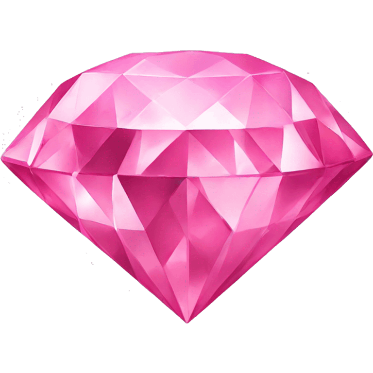 Pink diamond  emoji