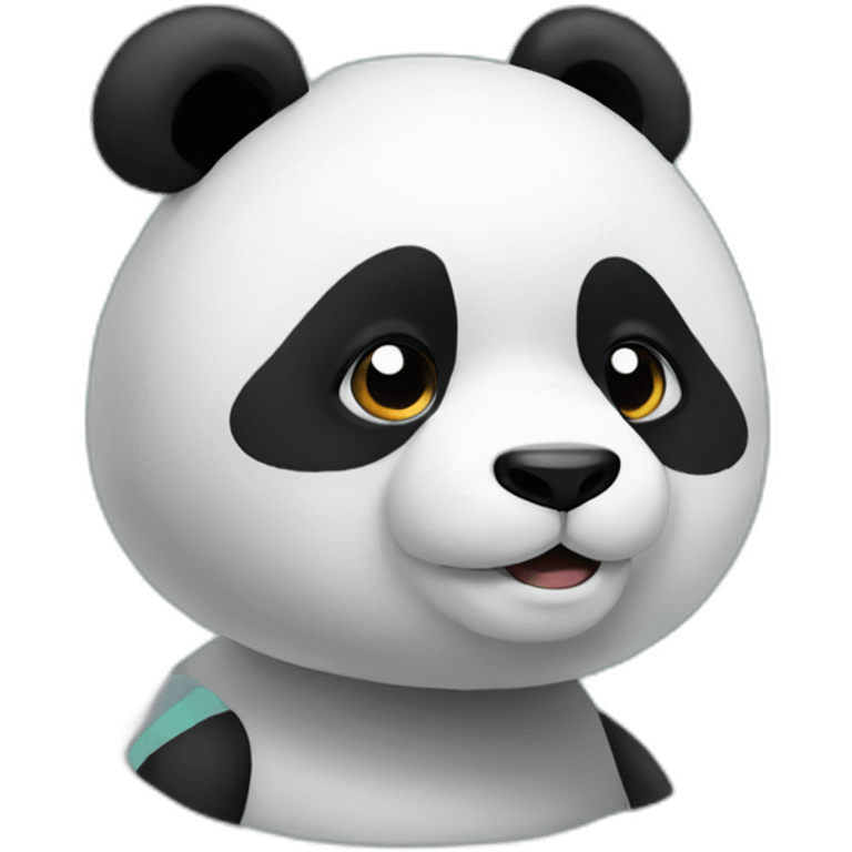 Panda space emoji