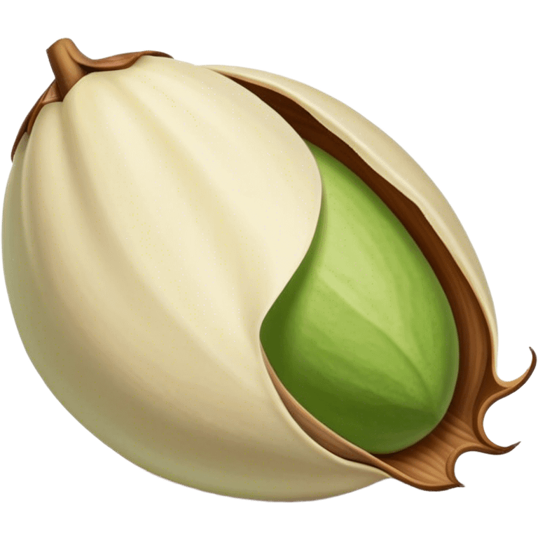 one pistachio seed emoji