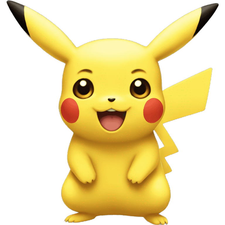 Pikachu enerve emoji