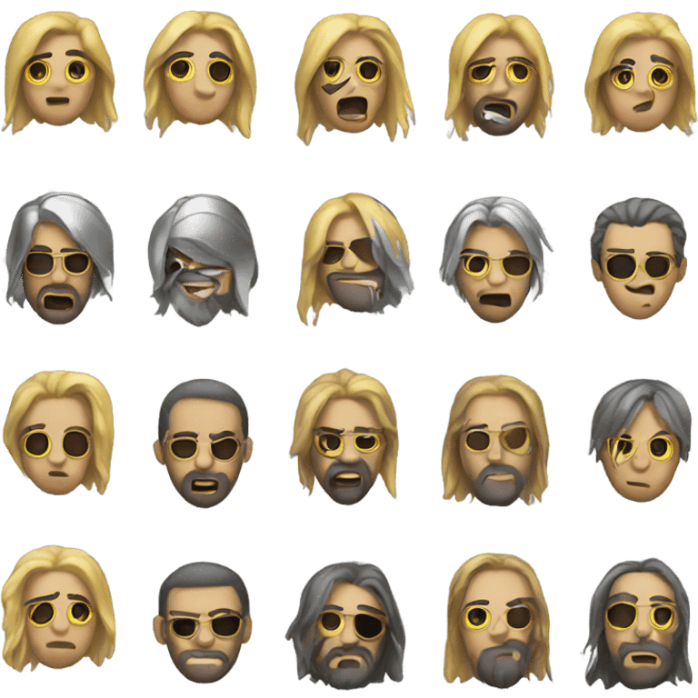 metal emoji emoji