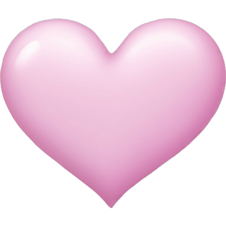 Pastel love heart emoji emoji