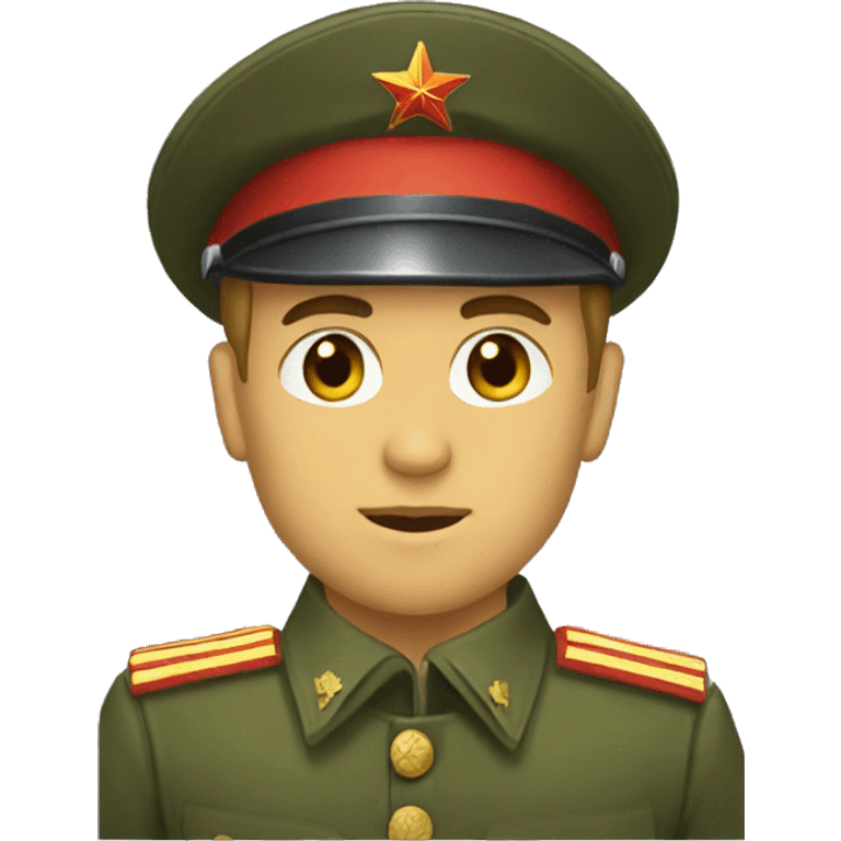 the USSR Soldier emoji