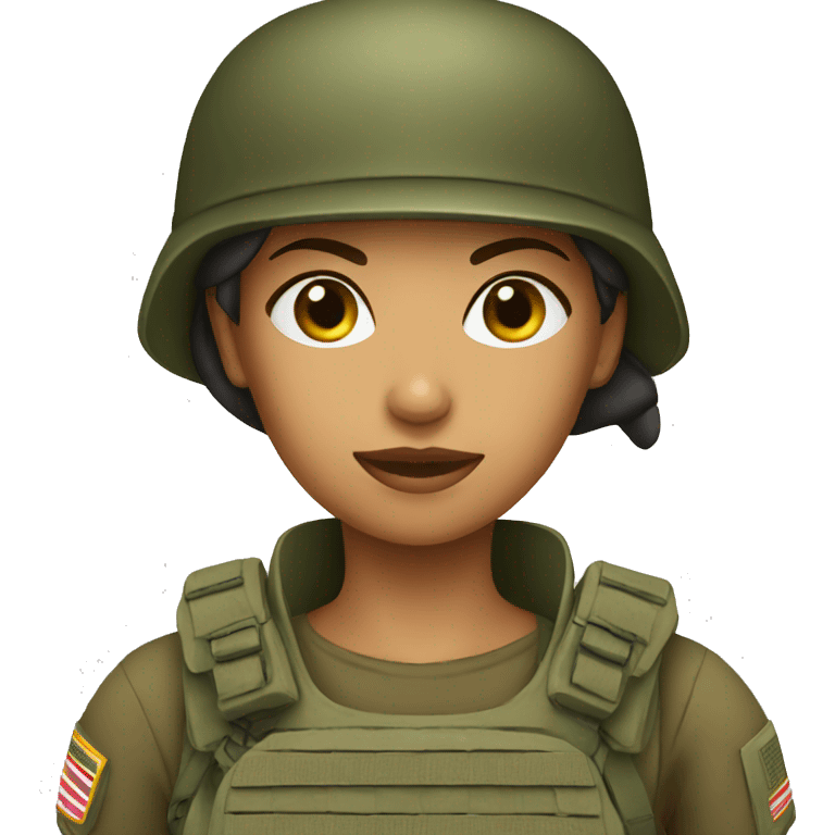 girl soldier  emoji